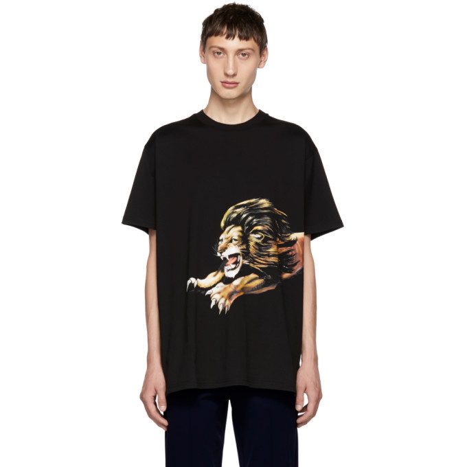 Photo: Givenchy Black Lion Graphic T-Shirt