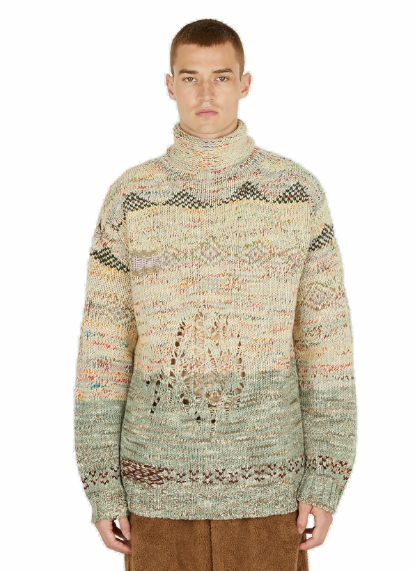 Photo: Deconstructed Sweater in Beige