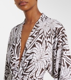Melissa Odabash Eloise printed maxi dress