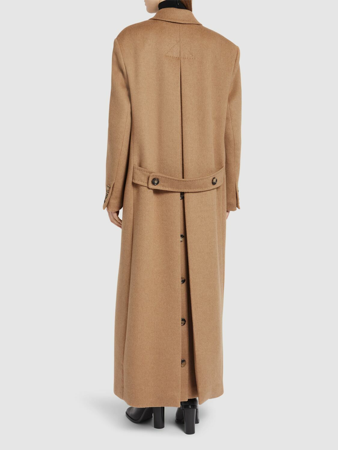 MAX MARA Fungo Double Breast Camel Coat Max Mara