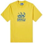 Andrew Men's Music Club T-Shirt in Yellow