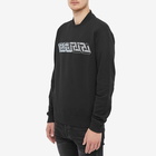 Versace Men's Greca Logo Crew Sweat in Black