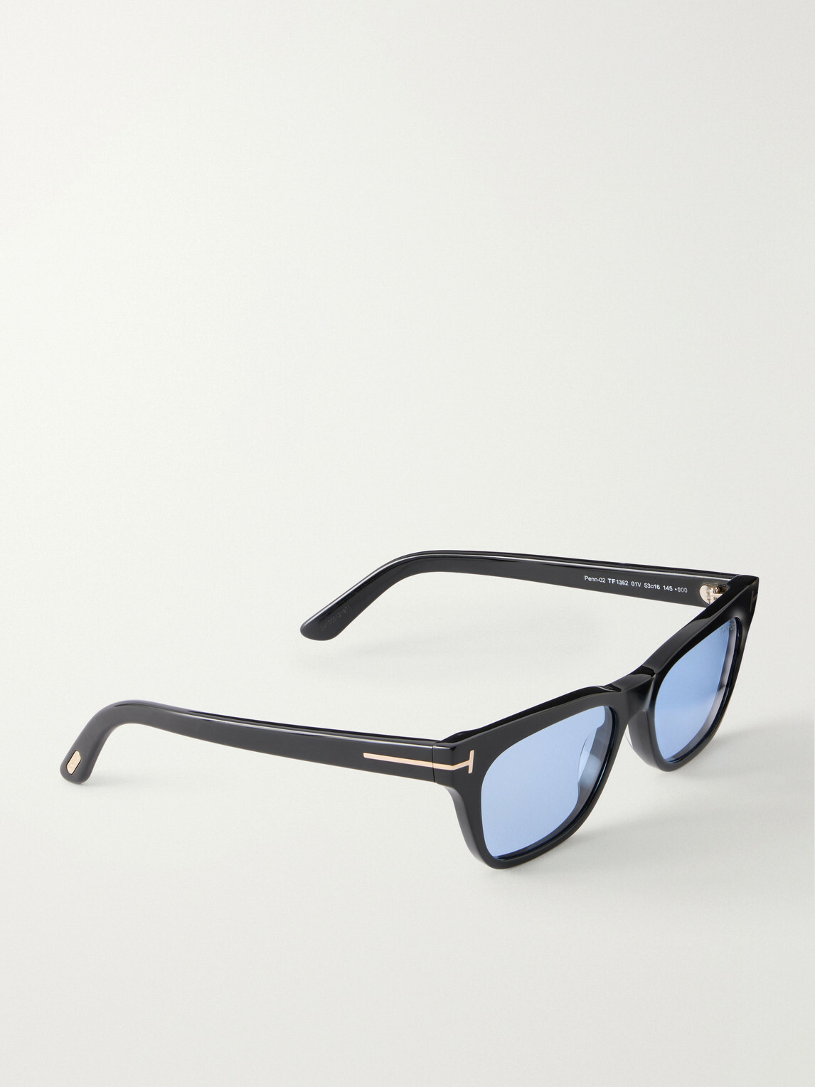 TOM FORD - Penn-02 Rectangle-Frame Acetate Sunglasses - Black