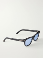 TOM FORD - Penn-02 Rectangle-Frame Acetate Sunglasses - Black