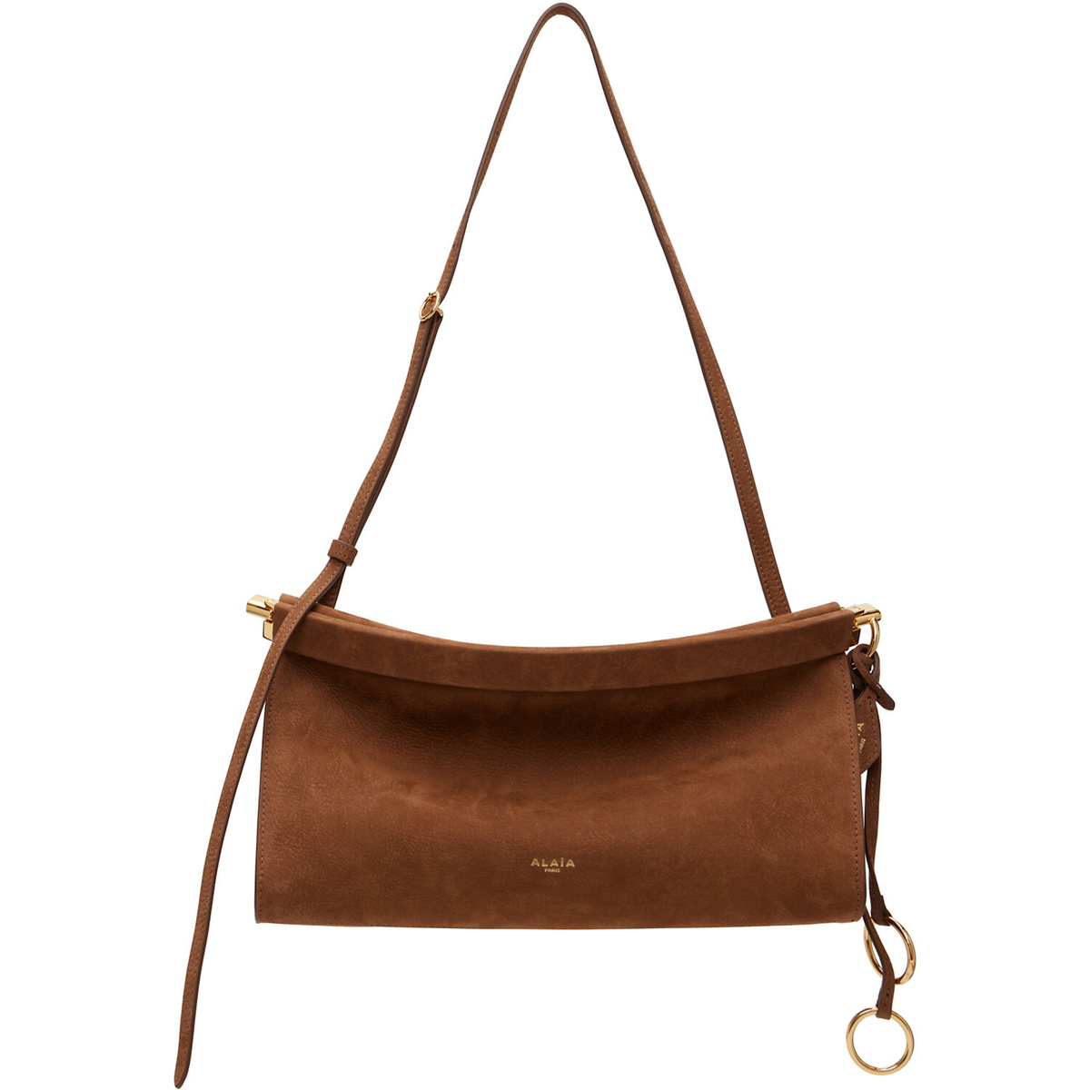 ALAÏA Brown 'Le Click East West Medium' Bag