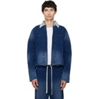 Les Tien Navy Heavyweight Utility Jacket
