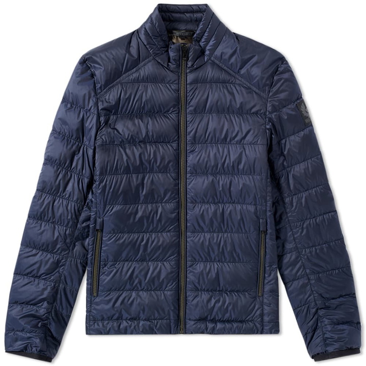 Photo: Belstaff Ryegate Down Filled Jacket Blue