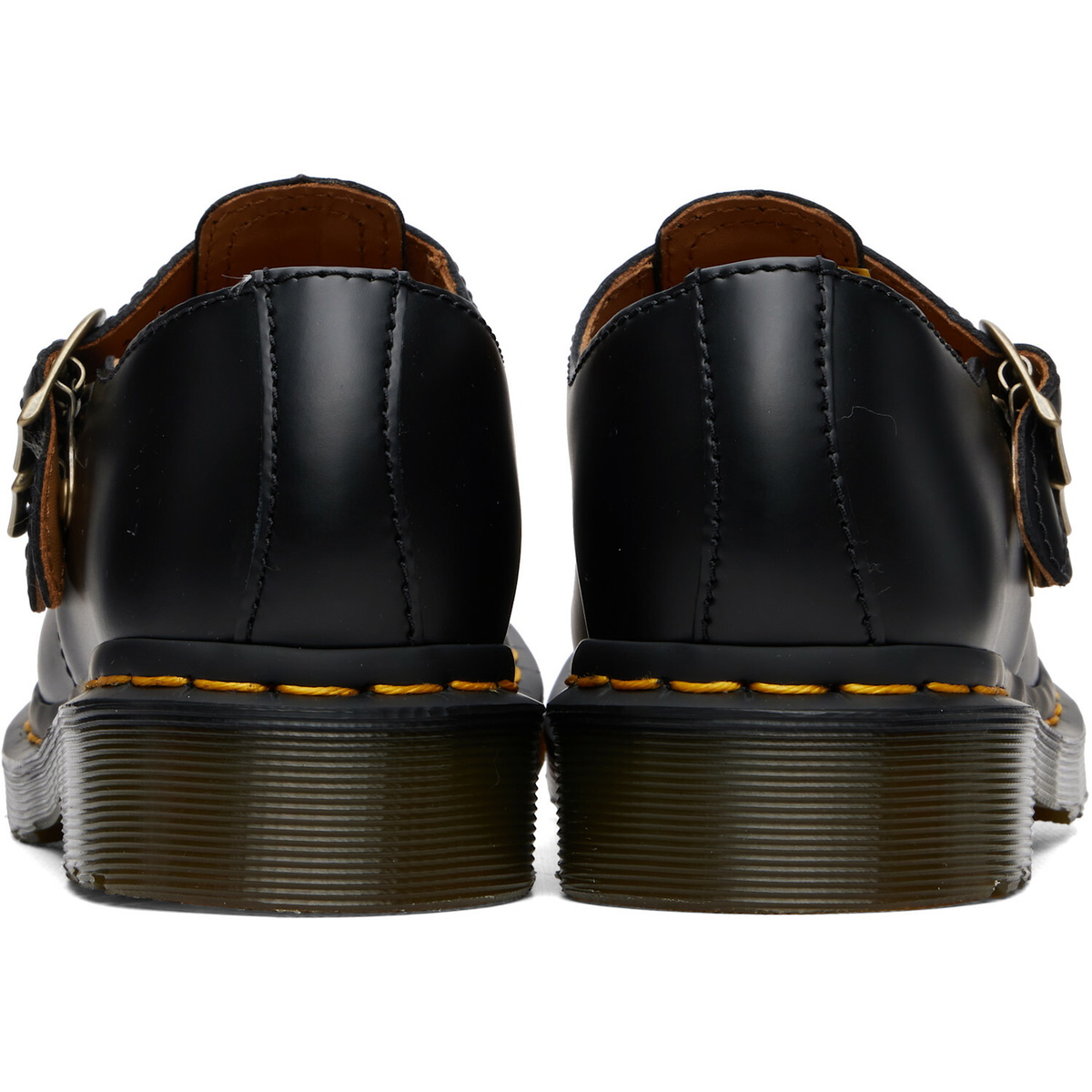 Dr. Martens Brown 8065 Smooth Leather Mary Jane Loafers