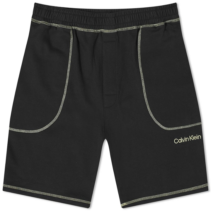 Photo: Calvin Klein Men's Future Shift Sweat Shorts in Black