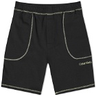 Calvin Klein Men's Future Shift Sweat Shorts in Black
