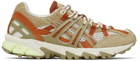 Asics Tan & Orange Gel-Sonoma 15-50 Sneakers