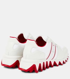 Christian Louboutin Nastroshark Donna leather and canvas sneakers