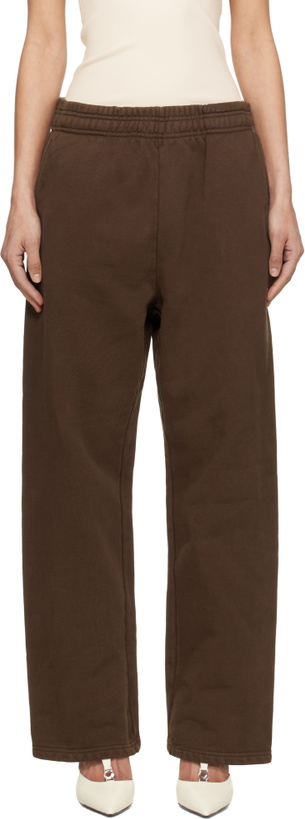 Photo: Entire Studios Brown Straight Leg Sweatpants