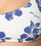 Solid & Striped - The Elle floral bikini top