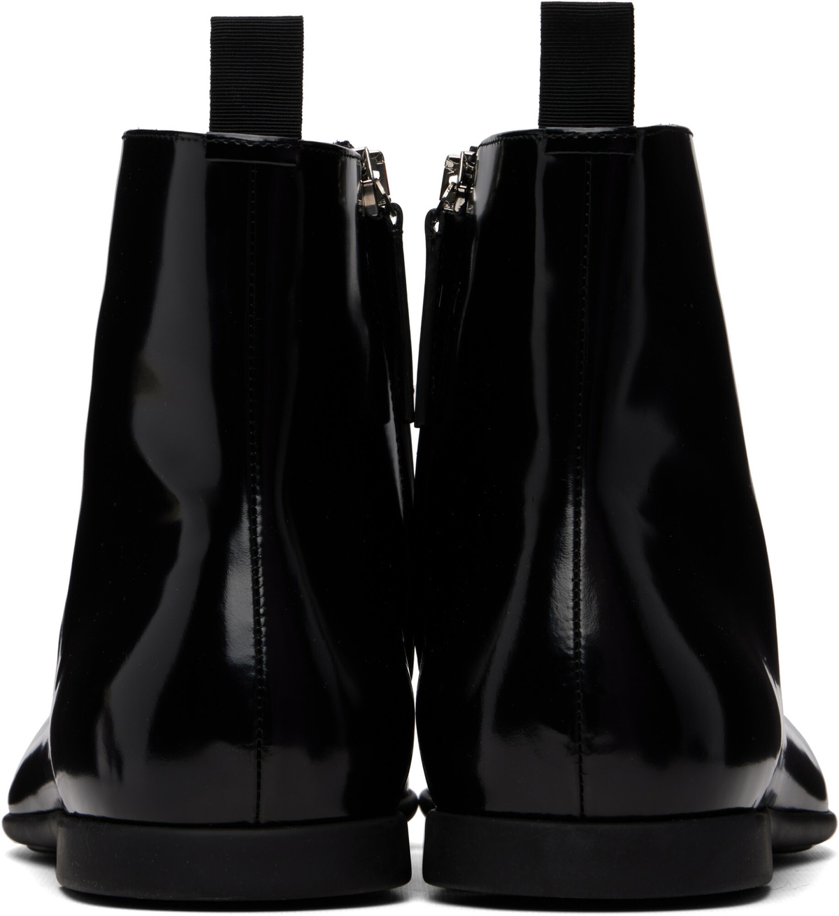 Jil Sander Black Ankle Boots