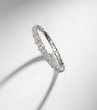 Yeprem Y-Couture 18kt white gold bangle with diamonds