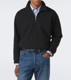 Valentino Cotton-blend jersey sweatshirt