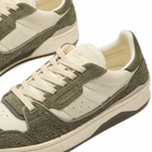 Axel Arigato Men's Clay Sneaker in Light Beige/Dark Green