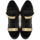 Giuseppe Zanotti Black Suit May London Sneakers