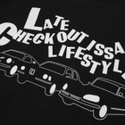 Late Checkout Parking T-Shirt in Black