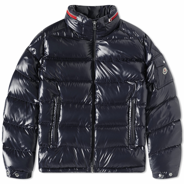 Photo: Moncler Men's Bourne Down Jacket in Navy