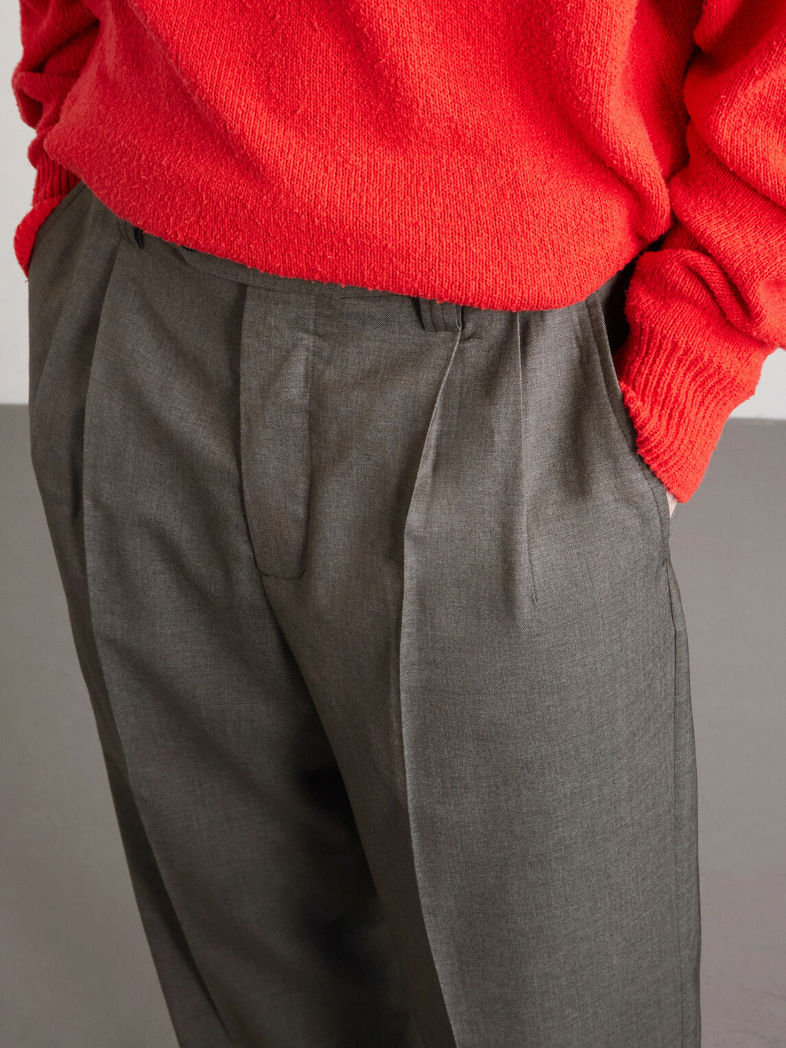 mfpen - Classic Wool Trousers - Gray