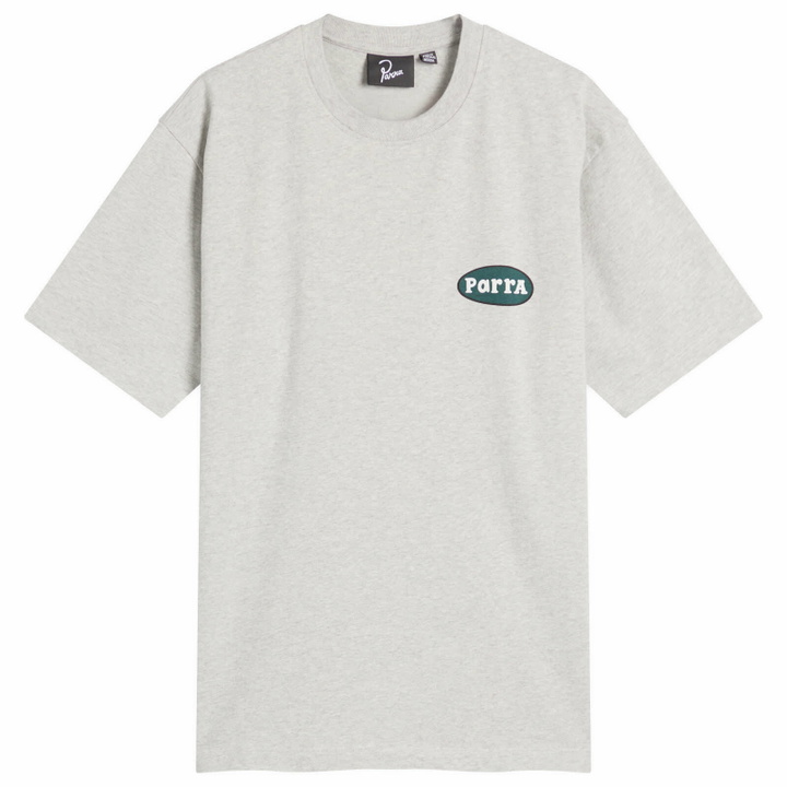 Photo: By Parra Men's Chair Baller T-Shirt in Heather Grey