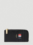 Thom Browne - Zip-Around Wallet in Black
