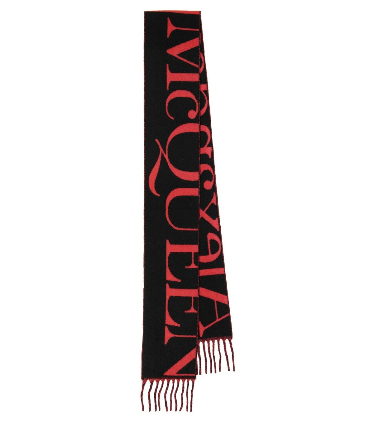Alexander McQueen Logo cashmere scarf Alexander McQueen