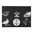Prada Black Seagull Card Holder