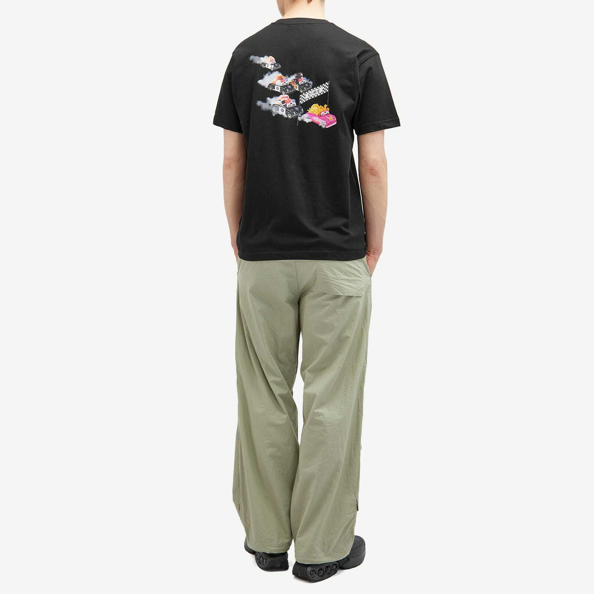 【DIME】 2Fast 2Delicious T-Shirt / Black Dime Men's 2Fast 2Delicious T-Shirt in Black Dime