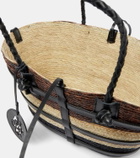 Altuzarra Watermill Small raffia tote bag