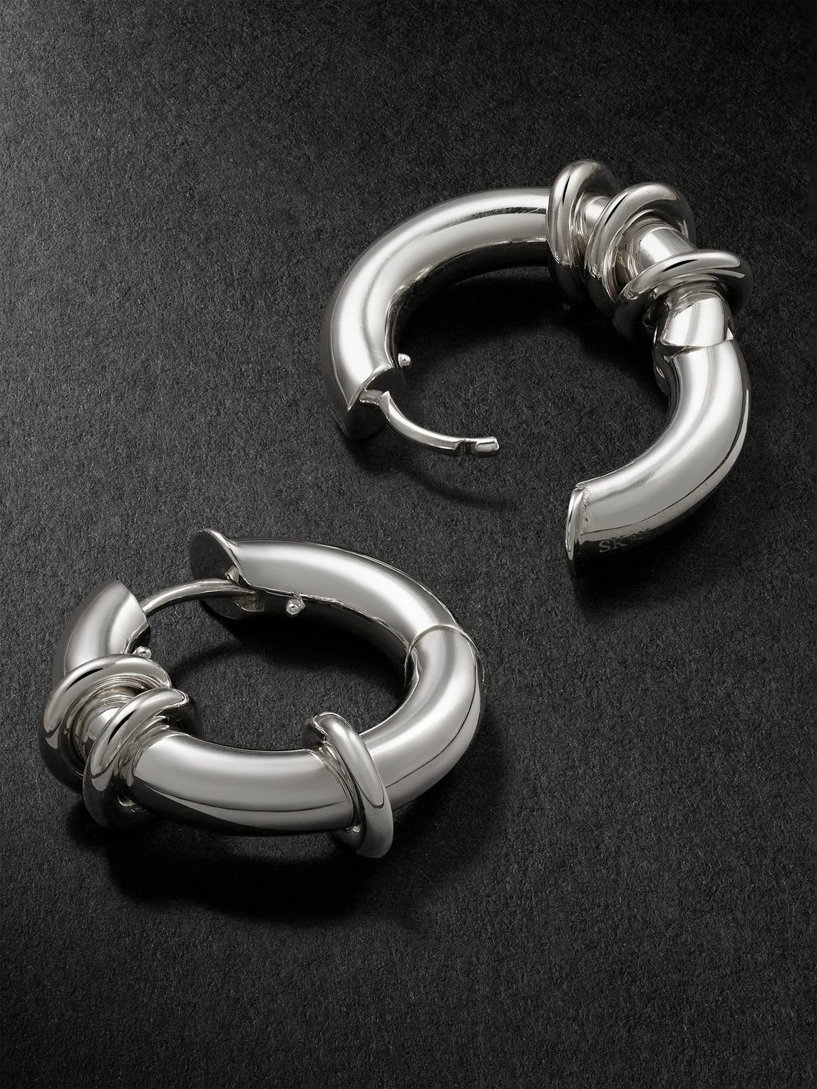 Spinelli Kilcollin - Ursa Minor Sterling Silver Hoop Earrings