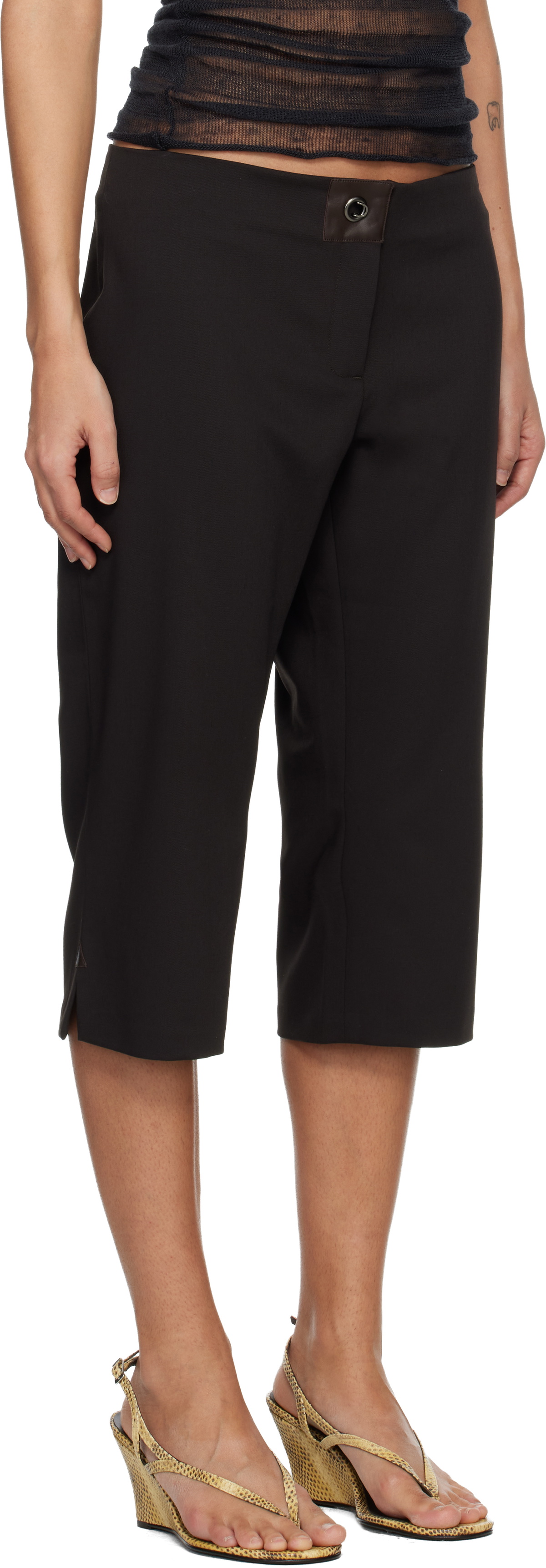 Paloma Wool Brown Salin Trousers