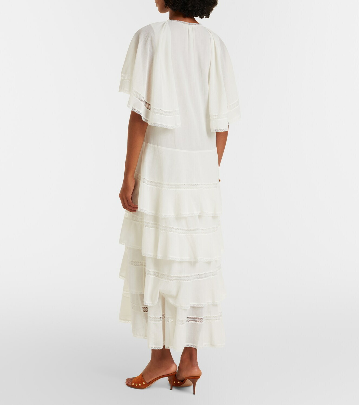 Dorothee Schumacher Dreamful cotton and silk midi dress