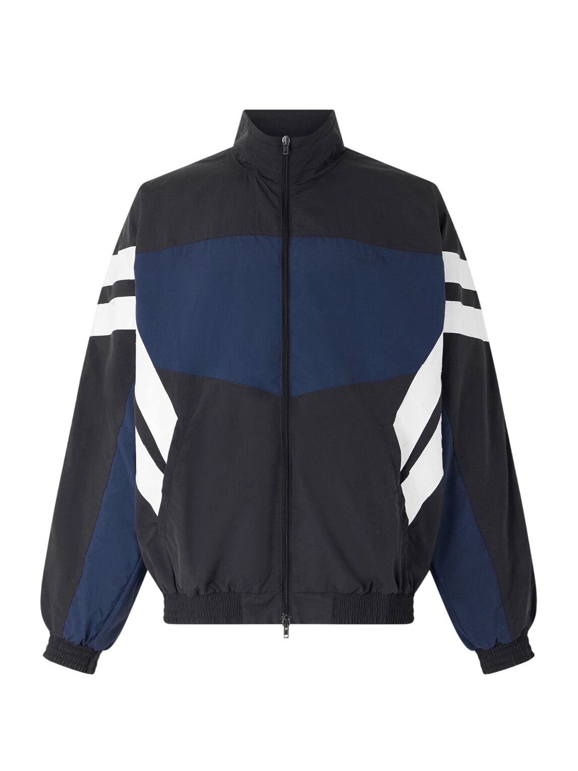 VETEMENTS Black Gothic Logo Anarchy Blazer Vetements