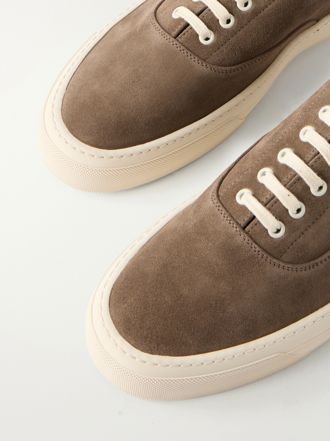 MORJAS - Deck Suede Sneakers - Brown