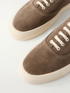 MORJAS - Deck Suede Sneakers - Brown