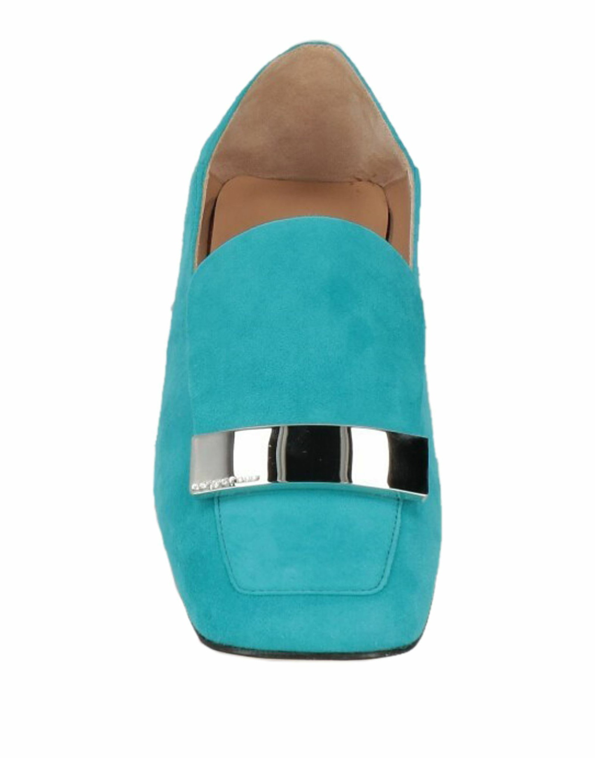Sergio Rossi Sr1 Womens Loafers Turquoise