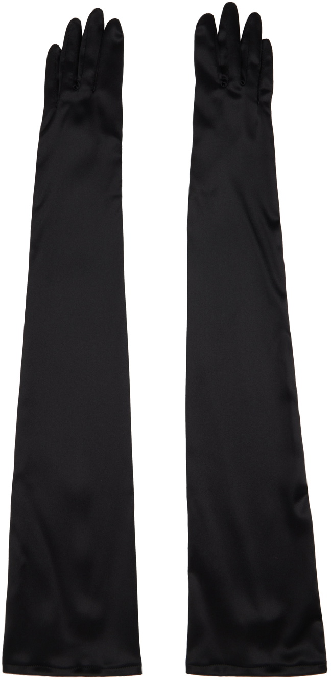 手袋 DOLCE & GABBANA Woman Gloves Black FX00KTJAWZ9 N0000 Dolce & Gabbana Outlet: Gloves woman - Black | Dolce