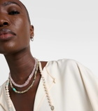 Ileana Makri 18k gold necklace with morganites