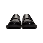 Bottega Veneta Black Rubber Sole Loafers