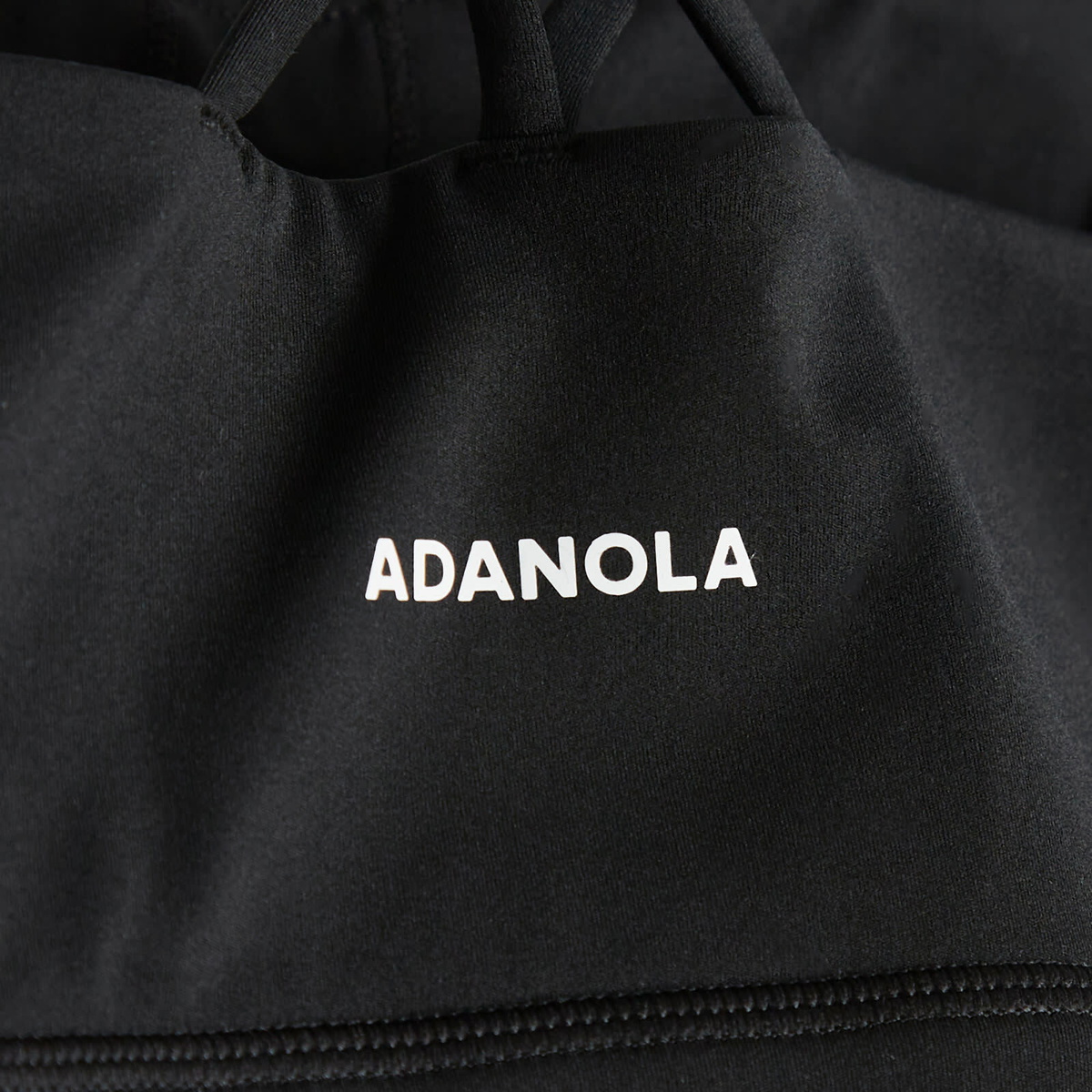 Adanola Women's Ultimate Cross Back Bra Top in Black