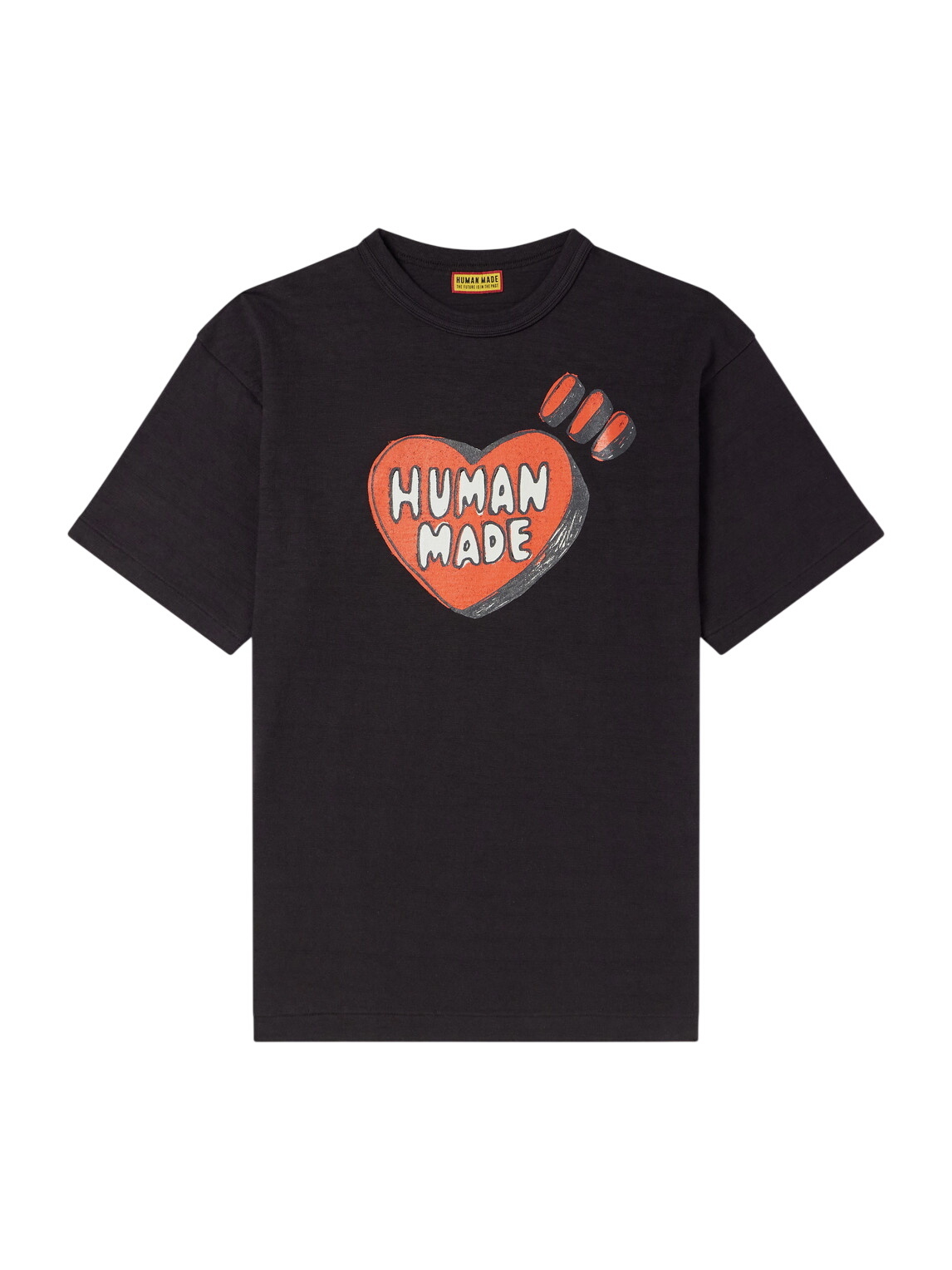 Human Made Men's Long Sleeve Heart T-Shirt in Purple Human Made