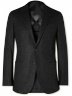 Kingsman - Checked Wool and Cashmere-Blend Blazer - Gray