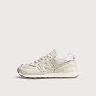 New Balance Women's 574 Sneaker in Sea Salt/Breakfast Tea