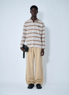 Miu Miu Striped Polo Shirt