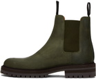 Common Projects Green Kenia Chelsea Boots