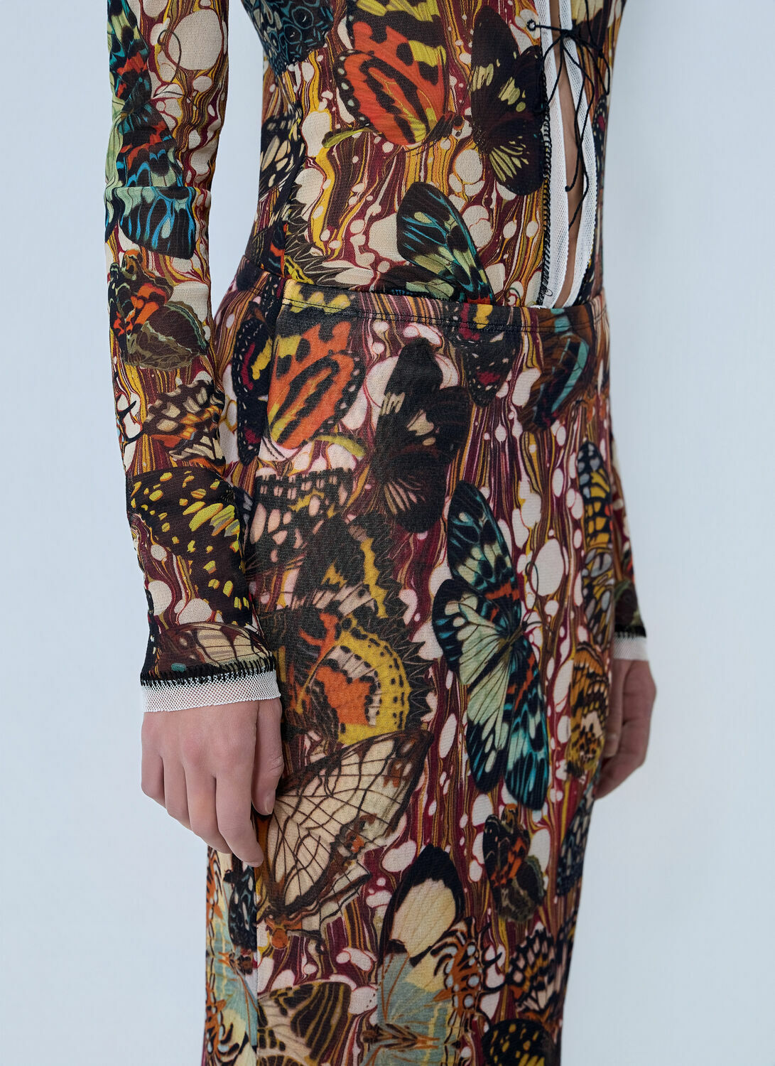Jean Paul Gaultier Re-Edition The Yellow Butterfly Skirt