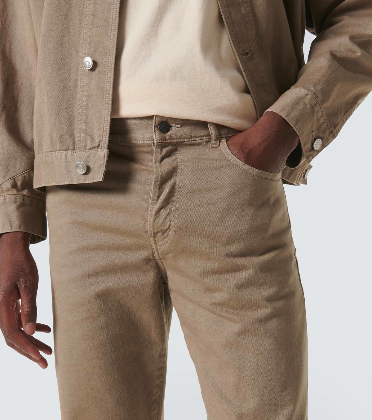 The Row Carlisle mid-rise slim jeans The Row